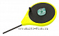 Удочка зимняя FLAGMAN Балалайка пена плоская стеклопластик, цвет желтый, длина 18,5см