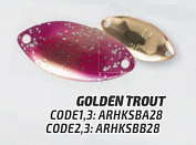 Блесна колеблющееся SBAM 2,3g (Golden Trout)