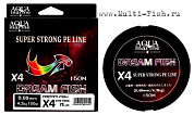 Шнур плетеный Aqua Marine DREAM FISH X4 150м, 0,16мм, 10кг зеленая