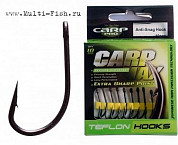 Крючки Carp Pro Teflon Anti-Snag №2, 10шт.