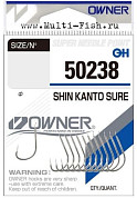 Крючки OWNER 50238 Shin Kanto Sure nickel №5, 13шт.